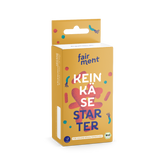 veganer Camembert, fermentiert, fairment, Fermentation, veganer Käse, vegan cheese, Cashewbert, Käsekultur, Käse Starter, veganer Frischkäse, Käsealternative, Käseersatz, Starter Kit Keinkäse, vegan, bio