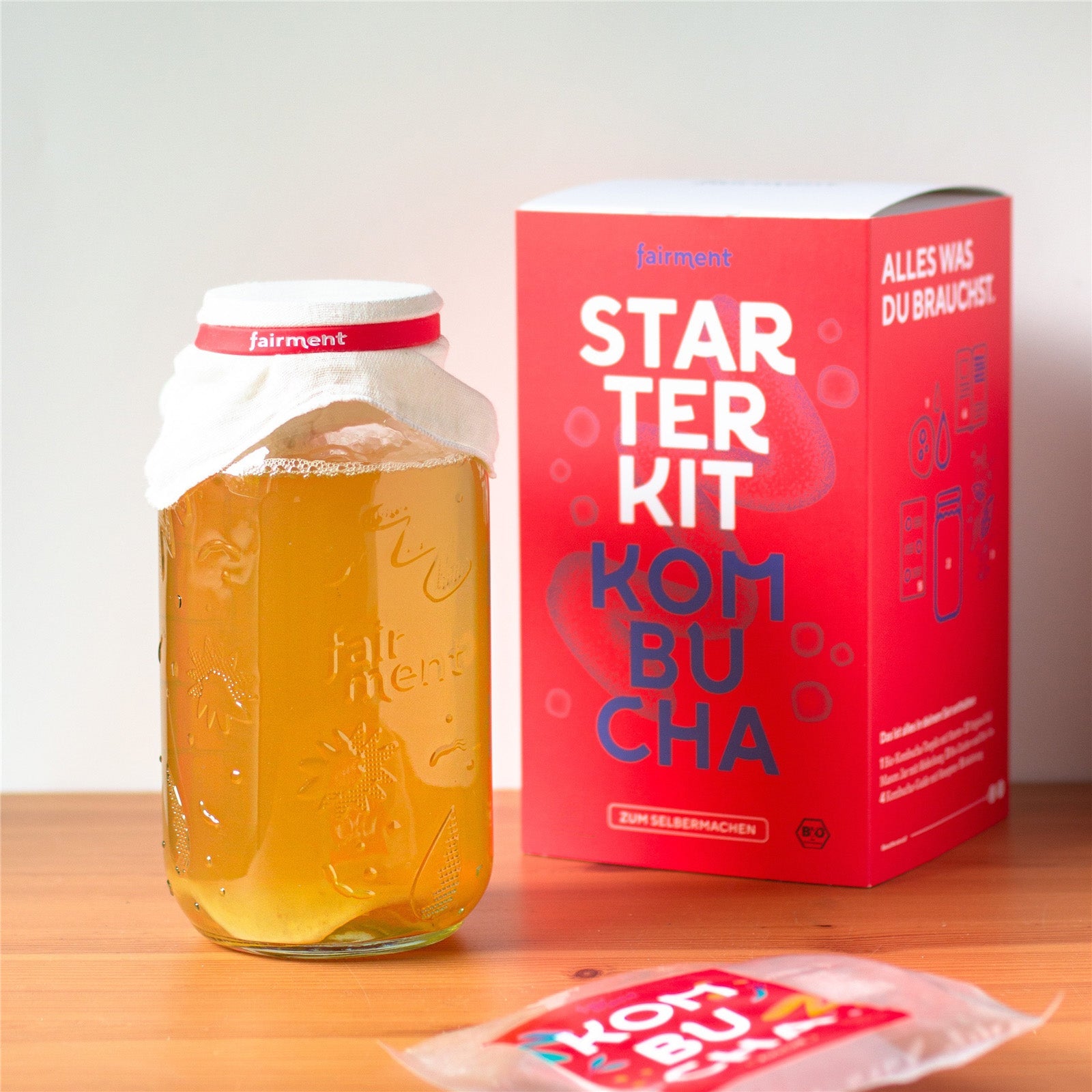 Kombucha Starter Kit - Bio Kombucha selber machen