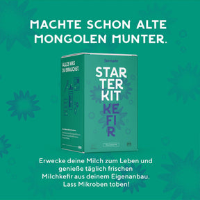Milchkefir Starter Kit - Bio Milchkefir selbermachen